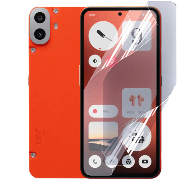 Противоударная гидрогелевая пленка Hydrogel Film для CMF Phone 1, Transparent - Фото 1 Противоударная гидрогелевая пленка Hydrogel Film для CMF Phone 1, Transparent - изображение 1