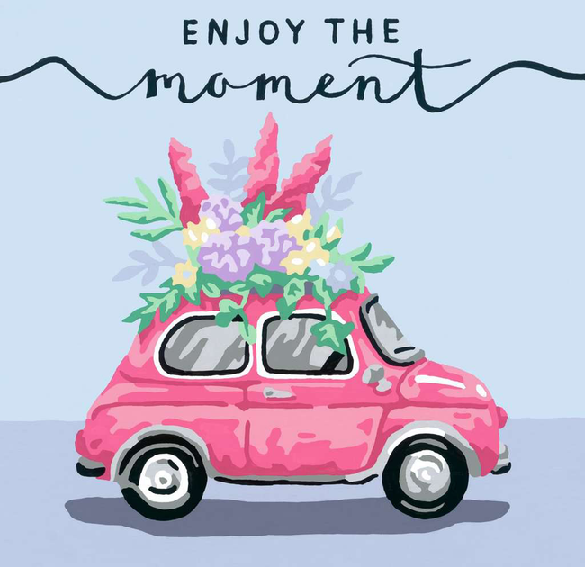 Malowanie po numerach Ravensburger CreArt Enjoy The Moment 20 x 20 cm (4005556201167) - obraz 2