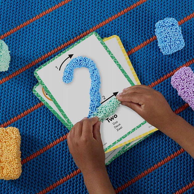 Набір піни Learning Resources Playfoam Вивчення цифр (0086002019189) - зображення 3