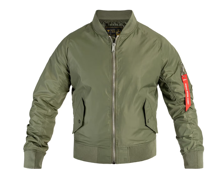 Бомбер куртка Mil-Tec MA1 Summer Olive 10401501 размер XL - Фото 1 Бомбер куртка Mil-Tec MA1 Summer Olive 10401501 размер XL - изображение 1