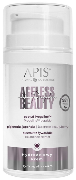 Krem do twarzy Apis Ageless Beauty z progeliną hydrożelowy 50 ml (5901810051198) - obraz 1