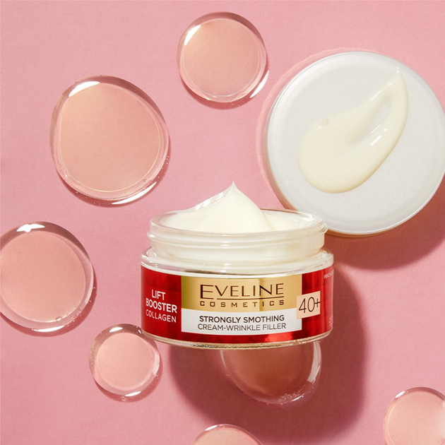 Krem do twarzy Eveline Lift Booster Collagen 40+ silnie wygładzający 50 ml (5903416062486) - obraz 3