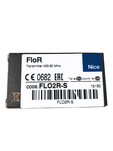 Пульт для воріт Nice FLO2R-S (від воріт 2-х канальний) - зображення 4