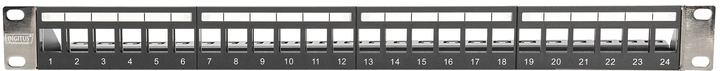 Panel krosowy Digitus 24-port 1U 19" (DN-91411-LF) - obraz 2