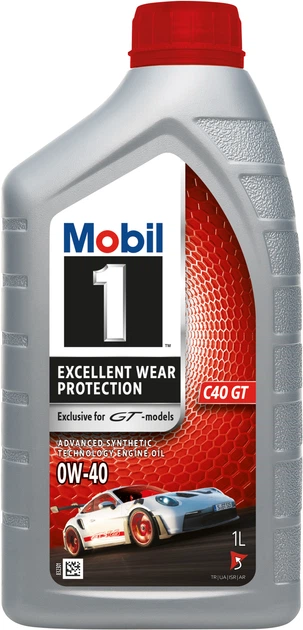メンテナンス 0W-40 GT 1L x 3 Моторна олива Mobil 1 C40 GT 0W-40 1 л (157842) – фото, відгуки
