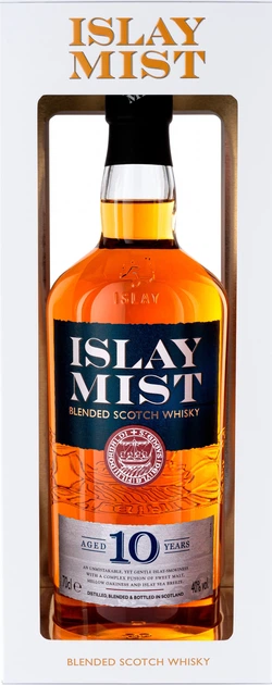 Віскі Islay Mist 10 років витримки 0.7 л 40% у подарунковій упаковці (5024546376813) - Фото 1 Віскі Islay Mist 10 років витримки 0.7 л 40% у подарунковій упаковці (5024546376813) - зображення 1