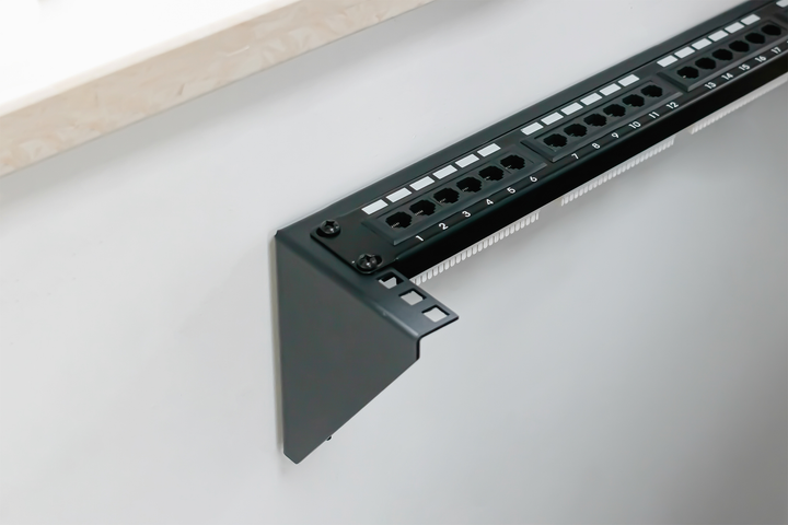 Uchwyt do panelu krosowego Digitus Equipment Wall Mounting Bracket 4U 19" (DN-48004) - obraz 5