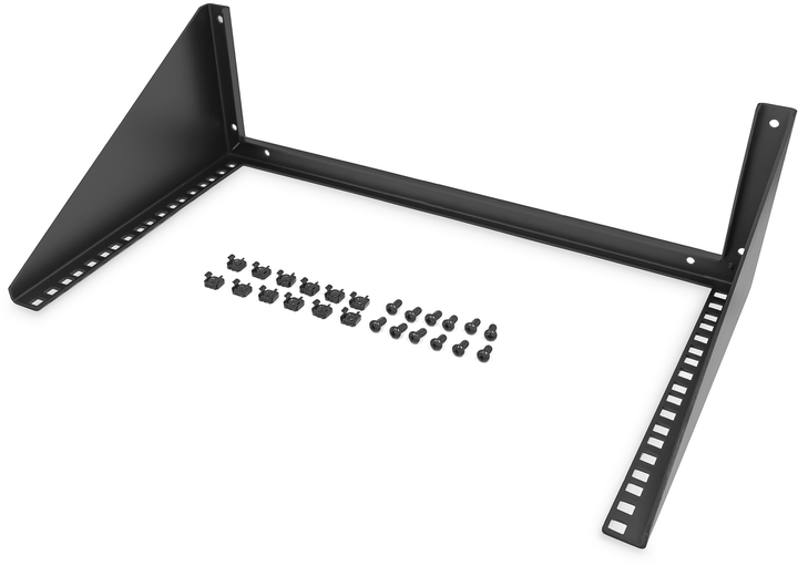 Uchwyt do panelu krosowego Digitus Equipment Wall Mounting Bracket 6U 19" (DN-48005) - obraz 4