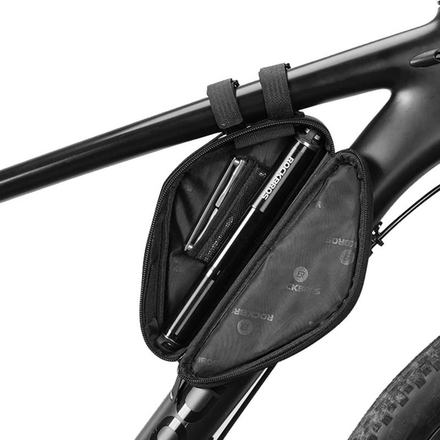 Велосумка Rockbros B55-BK на раму 0.7 л Black (7683507141617) - зображення 4