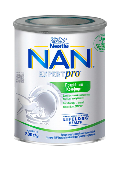 Суха суміш NAN ExpertPro Потрійний Комфорт для дітей з народження 800 г - зображення 1