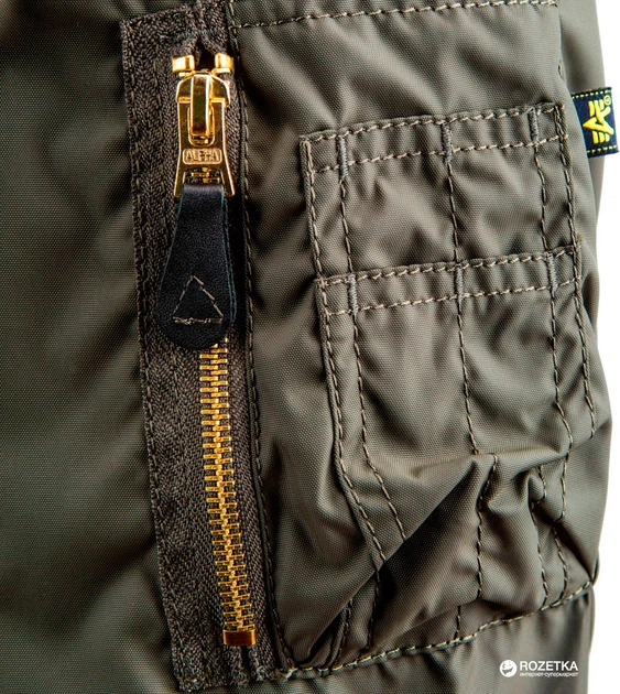 Бомбер Alpha Industries MJM45510C1 Replica Grey XL - изображение 4