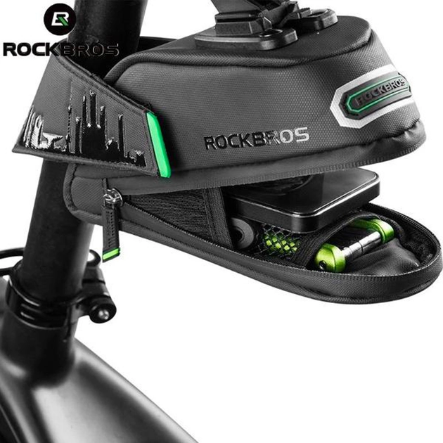Велосумка Rockbros C27-1 підсідельна Black (7016802869656) - зображення 8