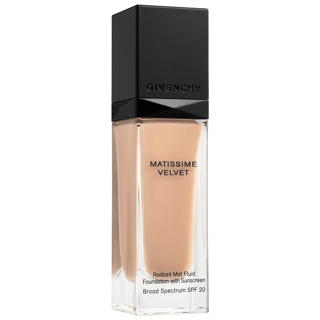 Тональная основа для лица Givenchy Matissime Velvet Fluid Foundation SPF20 01 - Mat Porcelain - изображение 3