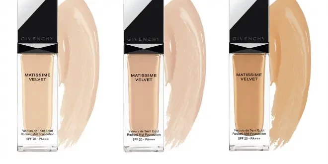 Тональная основа для лица Givenchy Matissime Velvet Fluid Foundation SPF20 01 - Mat Porcelain - изображение 4