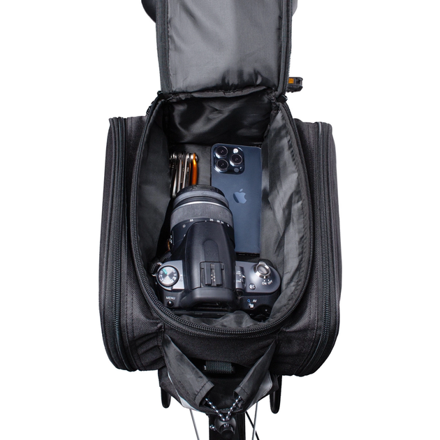 Велосумка Rockbros WBB36BK на багажник 27 л Black (5907769308659) - зображення 10