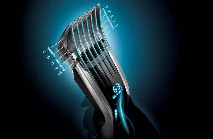 Maszynka do strzyżenia włosów Philips Series 9000 HC9450/15 (B/PHI/HC9450/15) - Zdjęcie 9 Maszynka do strzyżenia włosów Philips Series 9000 HC9450/15 (B/PHI/HC9450/15) - obraz 9