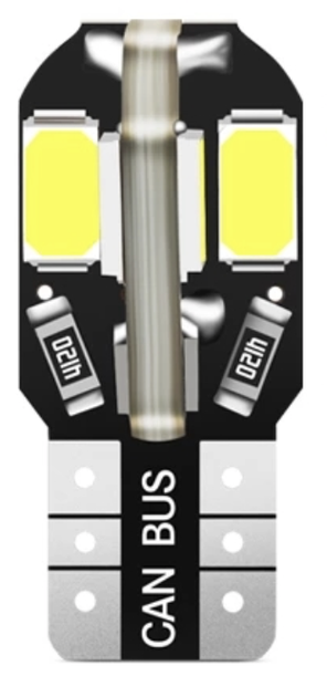 T10 8-SMD LED W5W 5730SMD Canbus лампочка автомобильная - белый - Фото 2 T10 8-SMD LED W5W 5730SMD Canbus лампочка автомобильная - белый - изображение 2