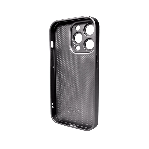 Захисний чохол-накладка AG Glass Matt Frame Color Logo для Apple iPhone 14 Pro Titanium Grey (AGMattFrameiP14PGrey) - зображення 2
