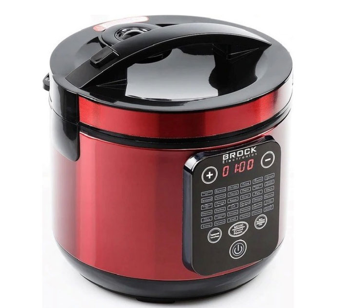 Мультиварка BROCK MC 3602 RD 700Вт 5л 36 программ сенсорное управление отложенный старт Red (MC 3602 RD#) - изображение 2