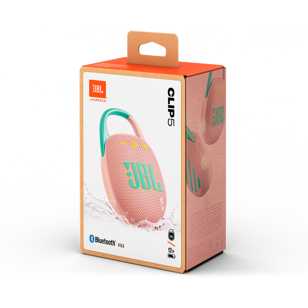 Акустическая система JBL Clip 5 Pink (CLIP5PINK) - изображение 9