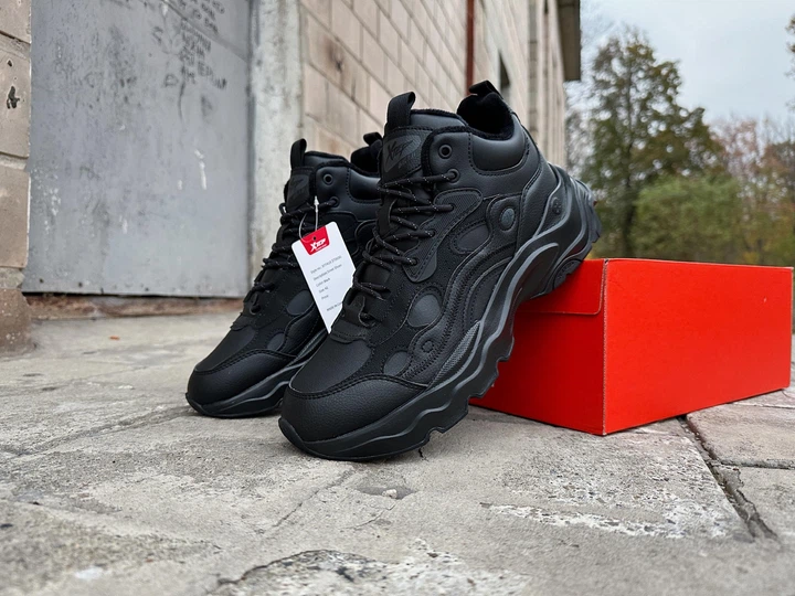 Мужские зимние кроссовки на меху Xtep Retro Shoes 977419370030