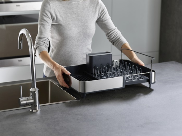 Zestaw do kuchni Joseph Joseph Rethink Your Sink Suszarka do naczyń + Dozownik do mydła (5028420003499) - obraz 3