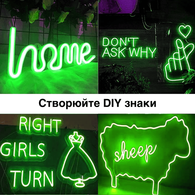 Лента светодиодная 220В JL 2835-120 G IP65 Гирлянда 5 метров неоновые ленты Green (49715IM) - изображение 3