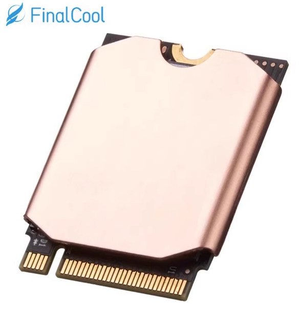 Радиатор охлаждения FinalCool M.2 NVME NGFF SSD 2230 (SteamDeck, RogAlly) - изображение 1