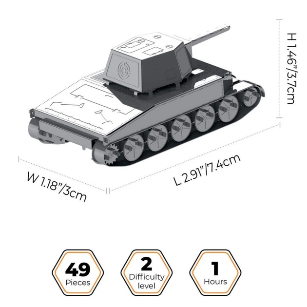 Конструктор Metal Time колекційна модель T67 [98854] - зображення 2