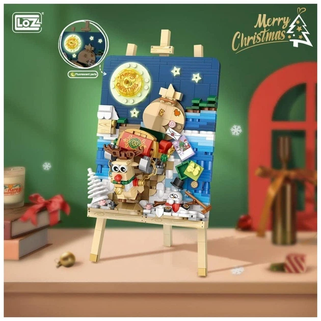 Конструктор LOZ mini Sleigh car без фигурок [99374] - изображение 2