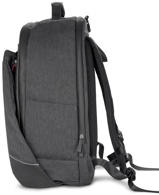 Torba rowerowa 2 w 1 Wozinsky plecak WBB33BK na bagaznik 30 l Black (5907769301360) - obraz 3
