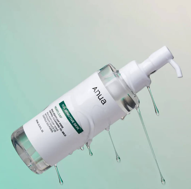 Гидрофильное масло для чувствительной кожи Anua Heartleaf Pore Control Cleansing Oil Mild 200ml - изображение 2