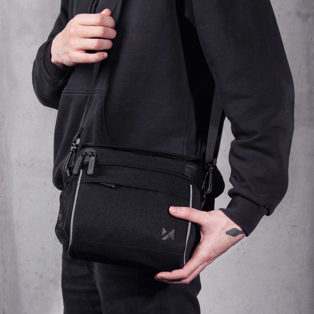 Велосумка Wozinsky WBHBB-01 на кермо 4 л Black (5907769307539) - зображення 9