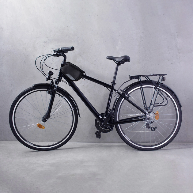 Велосумка Wozinsky WBB7BK на раму зі знімним чохлом для телефону до 6.5" 1.5 л Black (7426825366597) - зображення 8