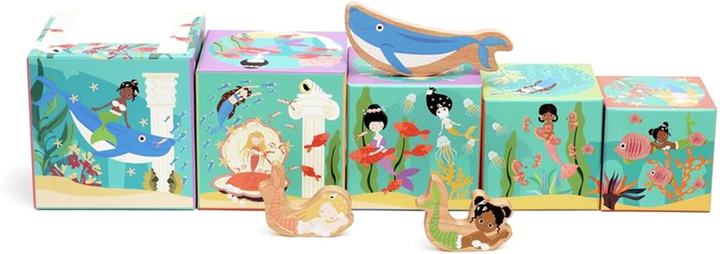 Piramidka edukacyjna Scratch z figurkami Ocean (5414561812296) - obraz 3