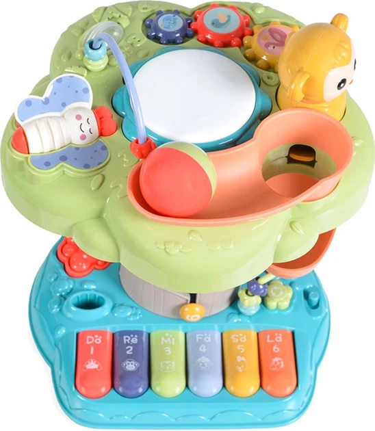 Zabawka edukacyjna Sobebear 9 aktywności Dżungla z kulkami (5901384732776) - obraz 5