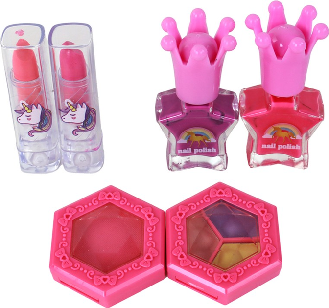 Zestaw kosmetyków dekoracyjnych LEAN Toys Jednorożec w kuferku (5905679071427) - obraz 6