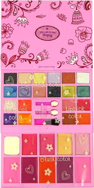 Paleta do makijażu LEAN Toys Różowa (5904665993293) - obraz 5