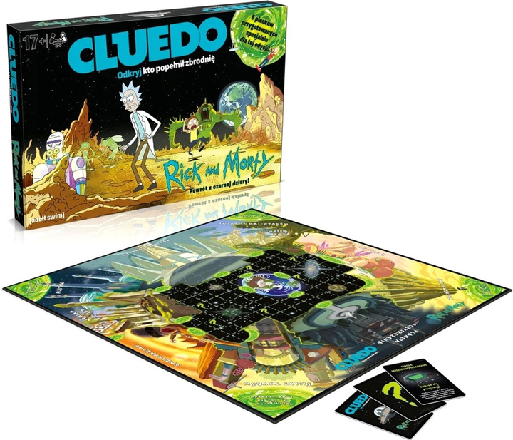 Gra planszowa Winning Moves Cluedo Rick and Morty (5036905050272) - obraz 2