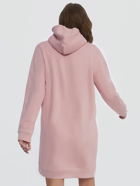 Sukienka dresowa z kapturem damska Sprandi AW21-SUD003 S Różowa (5904248068646) - obraz 2