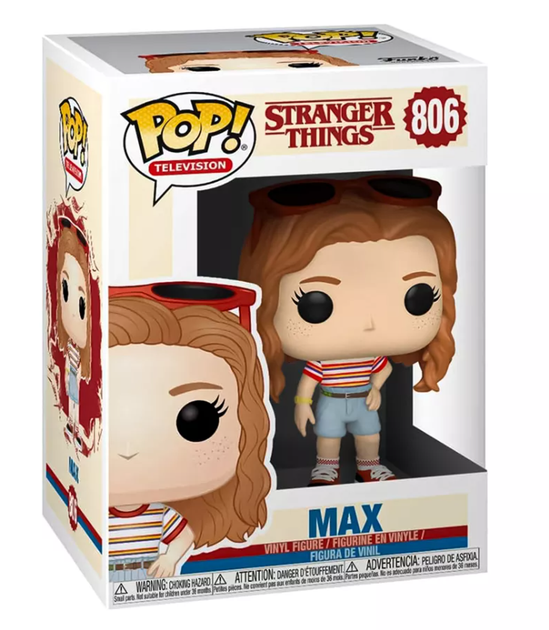 Funko Pop! ストレンジャーシングス マックス 806 Фігурка Фанко Макс Дуже Дивні Речі № 806 Stranger Things Max Funko
