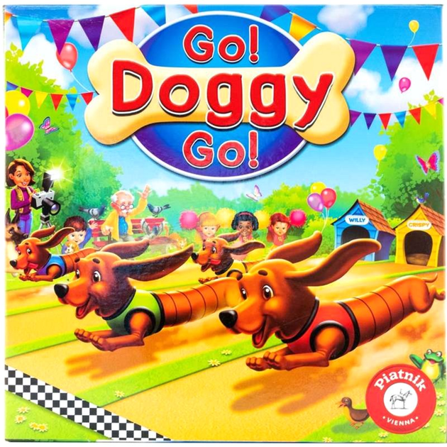 Gra planszowa Piatnik Go Doggy Go (9001890723797) - obraz 1