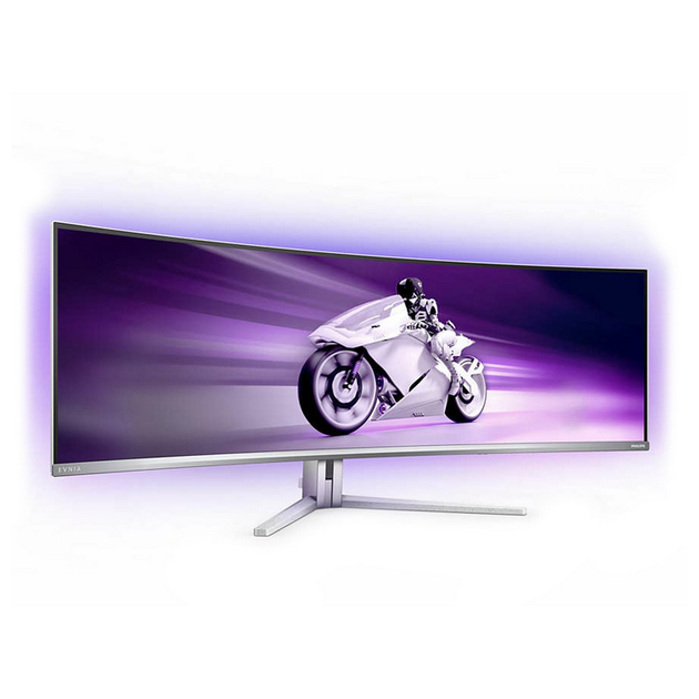 Монитор 48.8" Philips 49M2C8900L, QD-OLED 5120x1440, изог, 2xHDMI, DP, USB-C, USB-hub, HAS, цв. - изображение 2