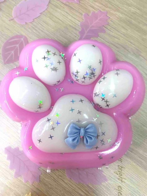 Игрушка антистресс Большая 12 см кошачья лапка сквиш лапа котика ...