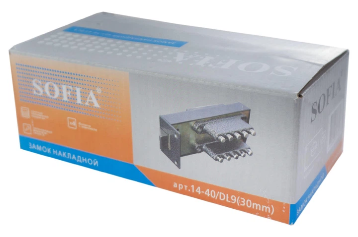 Замок кодовый FZB - Sofia 14-40 / DL9 30 мм 1 шт. - изображение 6