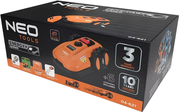 Robot koszący NEO Tools E+ bez akumulatora 04-621 (5907558430431) - obraz 11