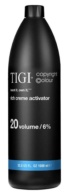 Окислитель Tigi Rich Creme Activator 20 vol/6%, 1000 мл - Фото 1 Окислитель Tigi Rich Creme Activator 20 vol/6%, 1000 мл - изображение 1