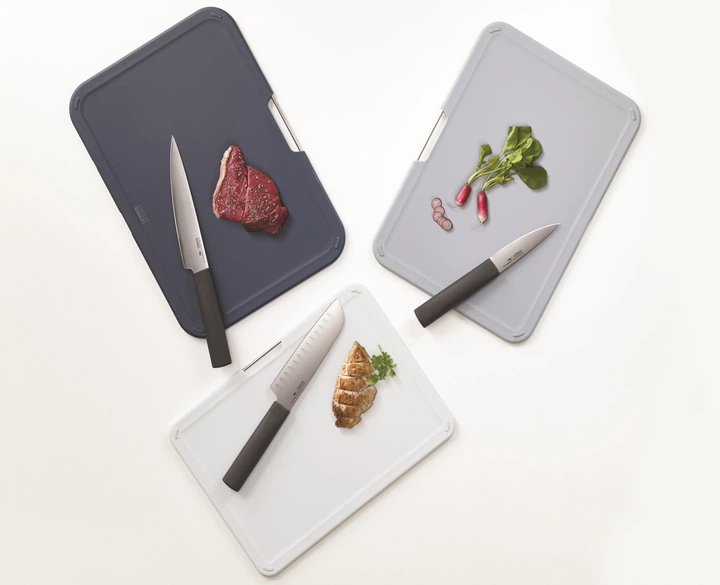 Набор разделочных досок с подставкой и ножами 6пр Joseph Joseph Nest Boards Plus 60194 - Фото 5 Набор разделочных досок с подставкой и ножами 6пр Joseph Joseph Nest Boards Plus 60194 - изображение 5