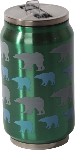 Termobank Pure Norway Polarbear zielony 300 ml (7071673139826) - obraz 1