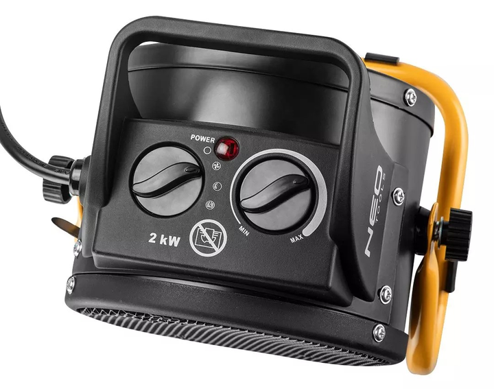 Теплова гармата NEO Tools керамічна PTC 2 кВт 90-062 (5907558447491) - зображення 3